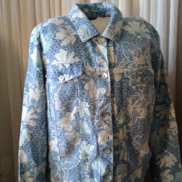 Charter Club Jackets & Blazers - Charter Club Denim Jacket Long Sleeved 2X/20